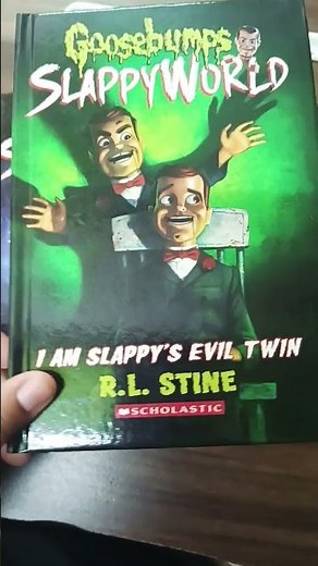 Goosebumps Slappy world books. 🤌