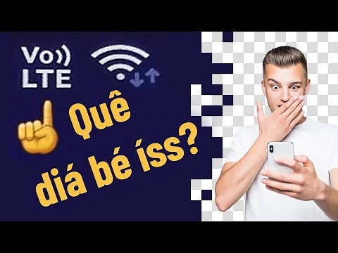 What are LTE, LTE1, and LTE2, which appeared on the phone?