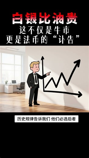 警示：白银比油贵？这不仅是牛市，更是法币的“讣告”#白银 #原油 #宏观经济