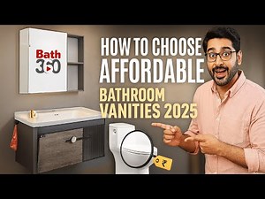 How to choose Affordable Bathroom Vanities 2025: Wall-Mount & Countertop Options Explained | Bath360
