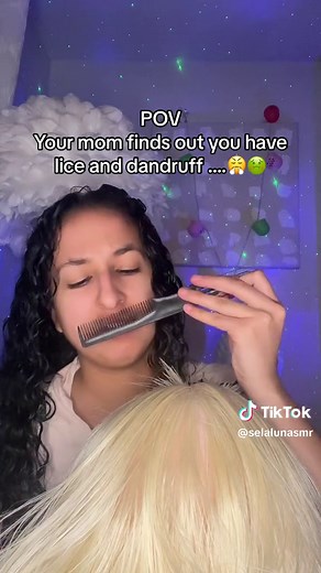 Effective Lice Removal with ASMR | Get Rid of Lice and Dandruff