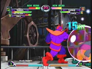 MvC2: Thanos Bubble Infinite (in a match)