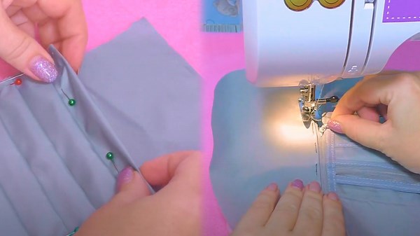 DIY Zipper Box Bag for Travel Organizer