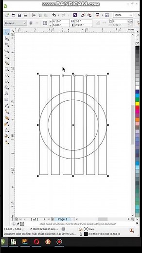 Create HHH Logo Using Grid Method in #coreldraw #shorts #grid #process