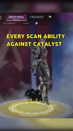 Catalyst Ultimate Vs All Scan Abilities in Apex Legends