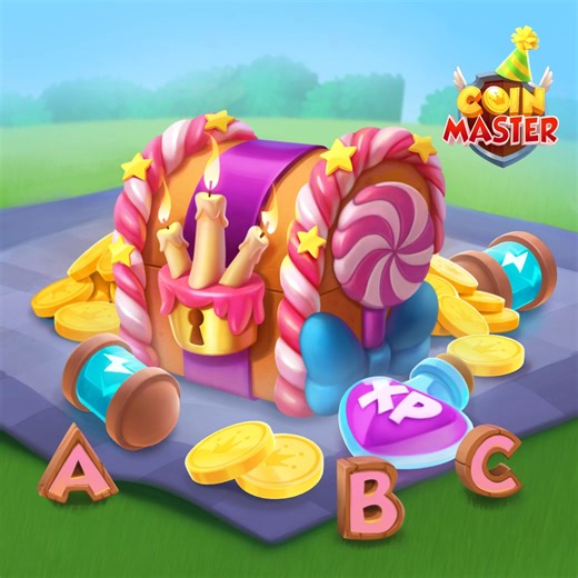 💎 GUESS & WIN 3 BILLION COINS! 💎 Keep your eyes on the prize! We’ve tucked a huge reward inside the chest, but which one is it? A,B or C?🎁✨ SPINS FOR YOU ---> https://coin-master.co/KqZPVH #surprise | Coin Master