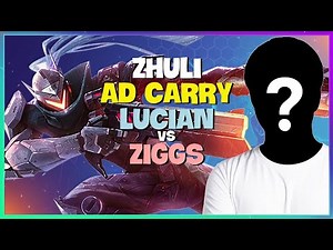Challenger Zhuli's Lucian: Unstoppable AD Carry Masterclass (Engsub)