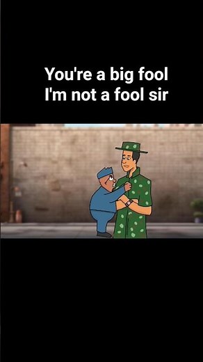 You're a big fool I'm not a fool sir #comedy
