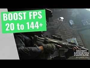 Call of Duty: Modern Warfare 2019 - How to BOOST FPS and Increase Performance