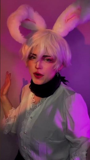 Just a little bunny transformation. | Bunny OC cosplay