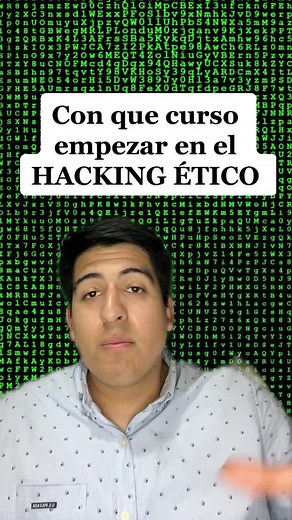 Aprende cómo ser hacker. Curso para iniciar en el #hacking #hacker #greenscreen
