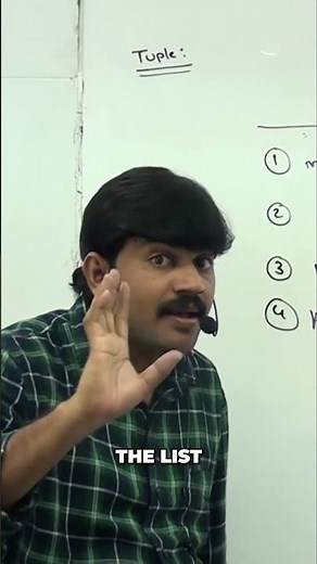 List vs Tuple: Python's Mutable vs Immutable Explained #shorts