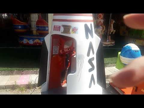 R.G. Mitchell NASA Rocket Kiddie Ride