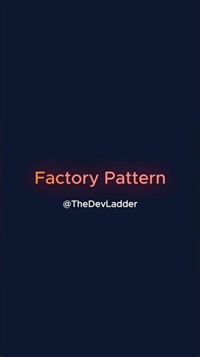 🏭 Factory Pattern in Action – Real Example in 60 Seconds 🚀