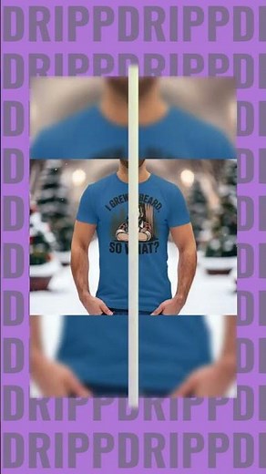 I Grew A Beard So What Funny Bearded Man Design T-Shirt