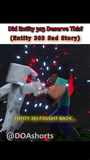 Would You Save Entity 303? #minecraft #minecraftanimation