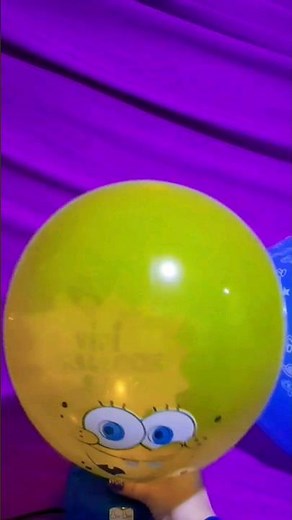 SPONGEBOB SQUAREPANTS BALLOON INFLATION AND DEFLATION!!!