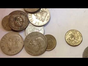 Collection of Mexico Pesos Coins