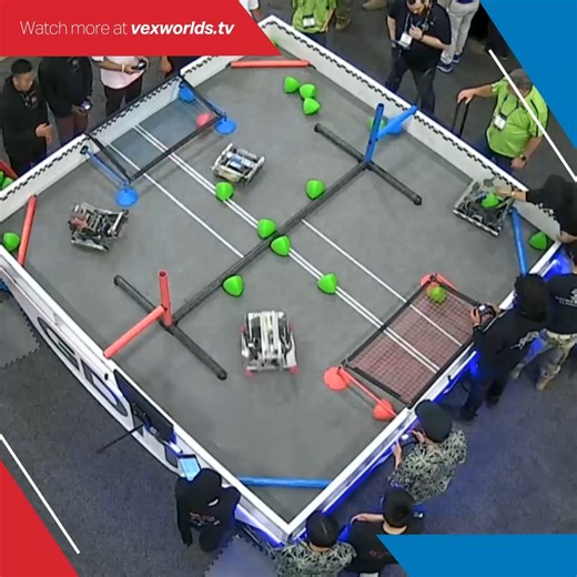 The competition just keeps getting better everyday! Here’s a glimpse of what went down yesterday at the Vex World Arena as VRC MS, JROTC and VEX U teams delivered exemplary performances. Be sure to visit VEXWorlds.TV to watch the full matches. #VEXWorlds | VEX Robotics