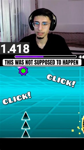 THIS WAS NOT SUPPOSED TO HAPPEN.. 😭🙏🏼 #geometrydash