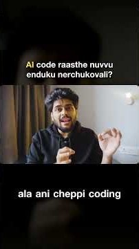 If AI writes the code, why should we learn coding? | Syntax vs Logic Explained 🤖💻