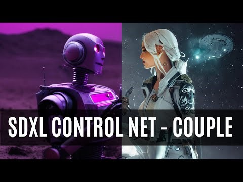 Generate a couple with ControlNet in Stable Diffusion
