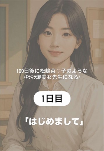 限界教員が爆美女になる挑戦