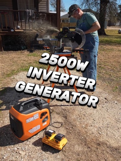 Efurden 2500-Watt Inverter Generator for Camping & Backup