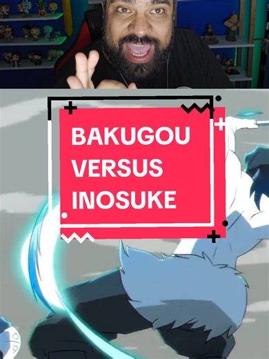 Bakugou versus Inosuke, se liga nessa luta de Boku no Hero versus Demon Slayer #bokunoheroacademia #demonslayer #anime
