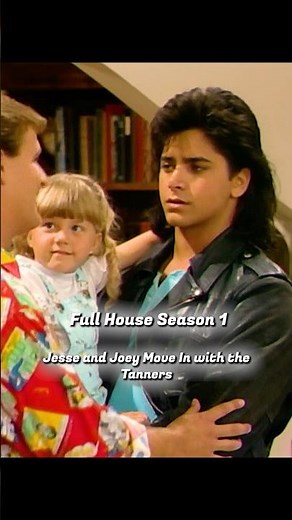 Full House Season 1 --Jesse and Joey Move In with the Tanners#foryou #fullhouse #shorts