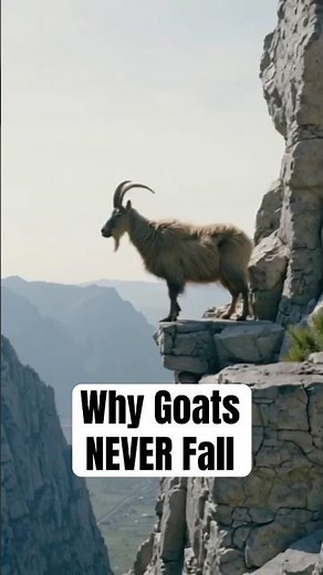 Why Goats Can Climb Straight Up Walls!