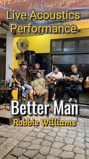 Better Man – Robbie Williams | Live Acoustic Performance by Bizzinc