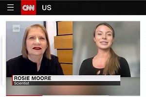 Rosie Moore, MSc. on Instagram: "Check out my interview with @cnn’s Jeanne Moos to learn more about pythons and perceptions of women scientists in media."