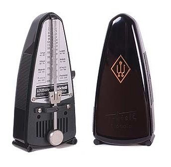 Wittner Taktell 836 Piccolo Metronome - Black | Evergreen Workshop