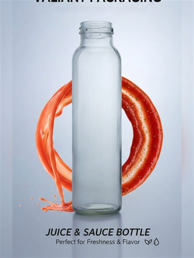 You just found the ultimate glass bottle for your juice brand or secret sauce. 🥭🍅 From farm-fresh milk to zesty sauces, our 350ml wide-mouth series is built for versatility and premium shelf appeal. Currently in mass production at Valiant Packaging! 🏭 ✅ Wide mouth = Easy filling & smooth pouring ✅ Durable, high-clarity glass ✅ Perfect for juices, sauces, and dairy MOQ: 12,000 pcs Capacity: 350ml #GlassBottles #JuiceBrand #PackagingDesign #SmallBusinessSupplies #WholesaleGlass #FoodPackaging #