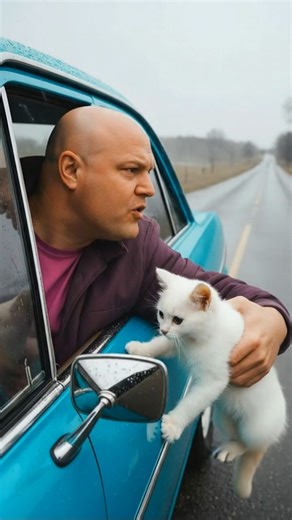 Brave Labrador Rescues an Abandoned Cat in the Rain🐶🌧️🐱 Heartwarming Story #labrador #animalrescue