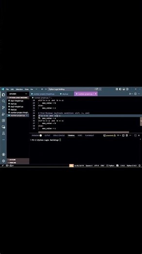 Find Minimum of 3 Numbers in Python ⚡ Easy Logic