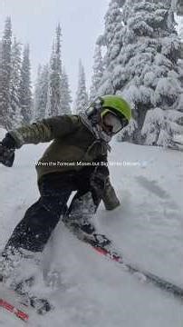 Deep Powder @bigwhiteskiresort @insta360 #6years #kids #skiing #vlog #canada #kelowna #snow