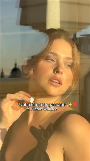 😍❤️ Dewy and glowy makeup tutorial with Dior beauty ft. Nicole Wallace #dior #diorbeauty