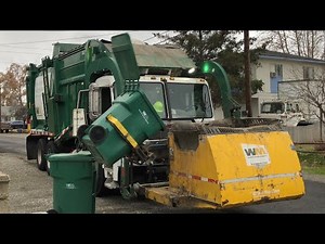 3 Automated WM Garbage Trucks in Kennewick