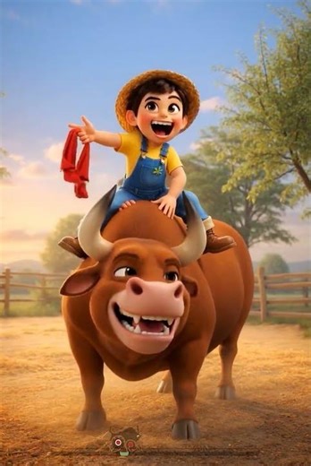 Little Hero Mussa Riding Bull | Saving Baby Birds 🐦 | Kids Learning Story
