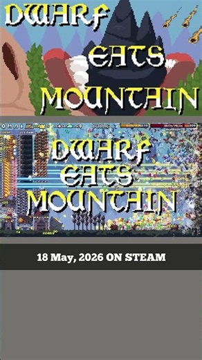 🔥 Dwarf Eats Mountain – New Gameplay | PC Gameplay