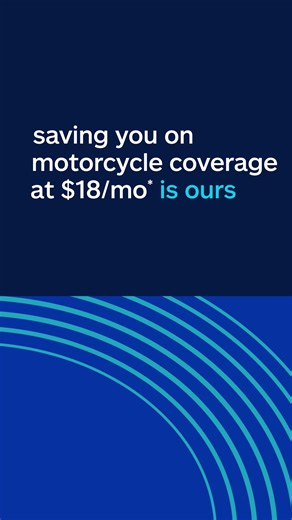 Serious riders deserve serious savings. Get covered for as low as $18/mo. | Allstate