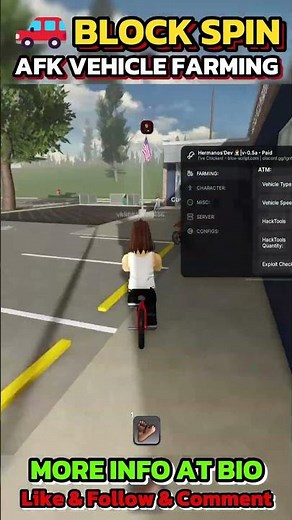 🔥 Block Spin NEW AFK FARMING TRICK (2025) #blockspin #robloxscript