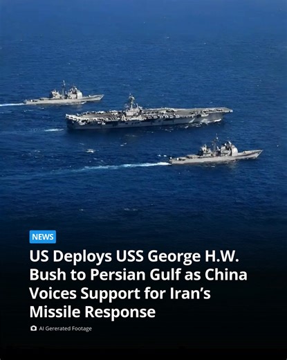 Tensions in the Middle East are rising as the United States moves to deploy the USS George H.W. Bush to the Persian Gulf, joining the USS Abraham Lincoln in a rare two-carrier presence following stalled nuclear talks with Iran. President Donald Trump has reiterated a policy of “diplomacy backed by force,” underscoring Washington’s intent to deter Tehran from pursuing nuclear weapons capabilities. At the same time, China has expanded its naval activity in nearby waters, deploying advanced destroy