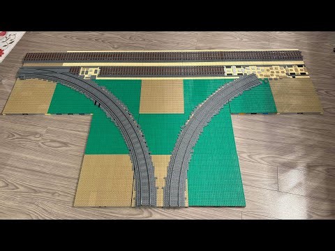 LEGO Trains - T-Junction Light And New MILS Track Module Library