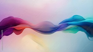 A series of abstract shapes that cycle through a spectrum of colors gradually shifting and changing to Abstract wallpaper background