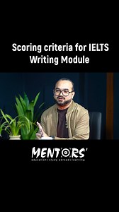 22K views · 103 reactions | What is the scoring criteria for Writing module in IELTS? Let's hear from the best mentor. #ielts #writingtips #scoring #mentors #fyp | Mentors' | Facebook