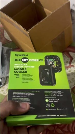 Spinbot Ice Dot core x2 Unboxing 😍 #pubgmobile