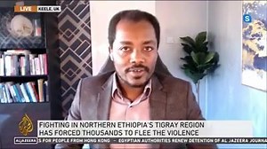 13K views · 371 reactions | Dr Awol Allo on AJ English discussing the civil war in Ethiopia and the massacre in May Cadera | Finfinne Star Media | Facebook